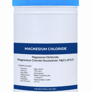 Industrial Magnesium Chloride supplied by Ideal Afrique Ltd for water treatment, dust control, chemical manufacturing, textile processing, and construction applications in Kenya.