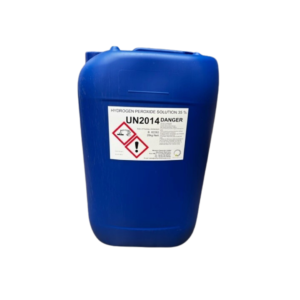 High-quality Hydrogen Peroxide (H₂O₂) used for water treatment, textile bleaching, paper manufacturing, food processing, mining, laboratory applications, industrial cleaning, and chemical processing across Kenya, Uganda, and Tanzania, supplied by Ideal Afrique Ltd.