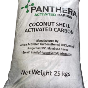 High-quality Active Carbon (Activated Carbon) used for water treatment, air purification, gold mining, wastewater treatment, food processing, pharmaceutical manufacturing, chemical purification, and industrial filtration applications across Kenya, Uganda, and Tanzania, supplied by Ideal Afrique Ltd.