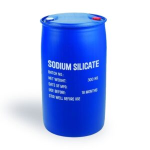 High-quality Sodium Silicate (Water Glass) used for detergent manufacturing, construction, water treatment, paper production, textile processing, foundry applications, and industrial chemical manufacturing in Dire Dawa, Ethiopia, supplied by Ideal Afrique Ltd.