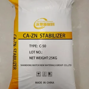 Calcium Zinc Stabilizer for PVC manufacturing.