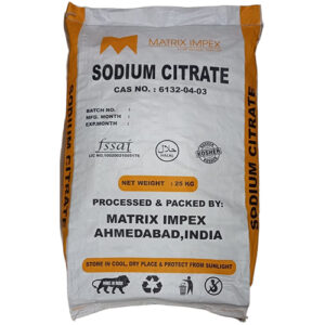 Sodium Citrate for food processing, beverages, pharmaceuticals, detergents, cosmetics, water treatment, and industrial applications in Kenya.