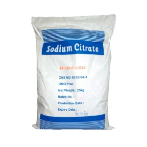 Sodium Citrate for food and industrial applications.