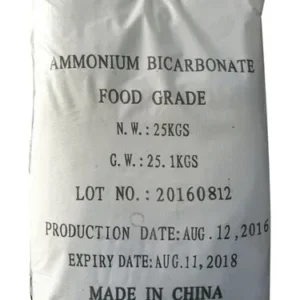 Ammonium Bicarbonate for food and industrial applications.