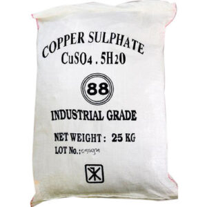 Copper Sulphate crystals for agriculture, water treatment, mining, electroplating, laboratory analysis, and industrial applications in Kenya, Uganda, and Tanzania supplied by Ideal Afrique.