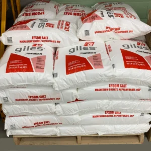 High-quality Epsom Salt (Magnesium Sulphate Heptahydrate) used for agriculture, horticulture, hydroponics, cosmetics, personal care, pharmaceutical manufacturing, food processing, laboratory analysis, and industrial applications across Kenya, Uganda, and Tanzania, supplied by Ideal Afrique Ltd.