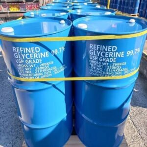 High-quality Glycerine (Glycerol) used for cosmetics, pharmaceutical manufacturing, food processing, soap manufacturing, chemical production, textile processing, and industrial applications across Kenya, Uganda, and Tanzania, supplied by Ideal Afrique Ltd.