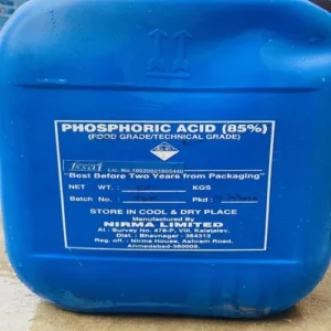 High-quality Phosphoric Acid used for fertilizer manufacturing, food and beverage processing, water treatment, metal treatment, detergent production, pharmaceutical manufacturing, laboratory analysis, and industrial chemical applications across Kenya, Uganda, and Tanzania, supplied by Ideal Afrique Ltd.