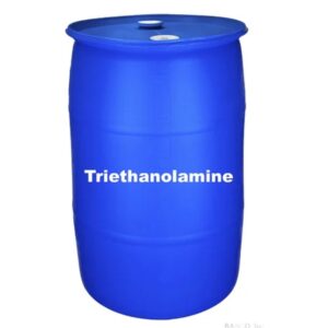 Triethanolamine for cosmetics, detergents, cement production, textile processing, metalworking, pharmaceuticals, and industrial applications in Kenya, Uganda, and Tanzania supplied by Ideal Afrique.