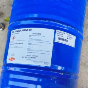 Triethanolamine for cosmetic and industrial applications.